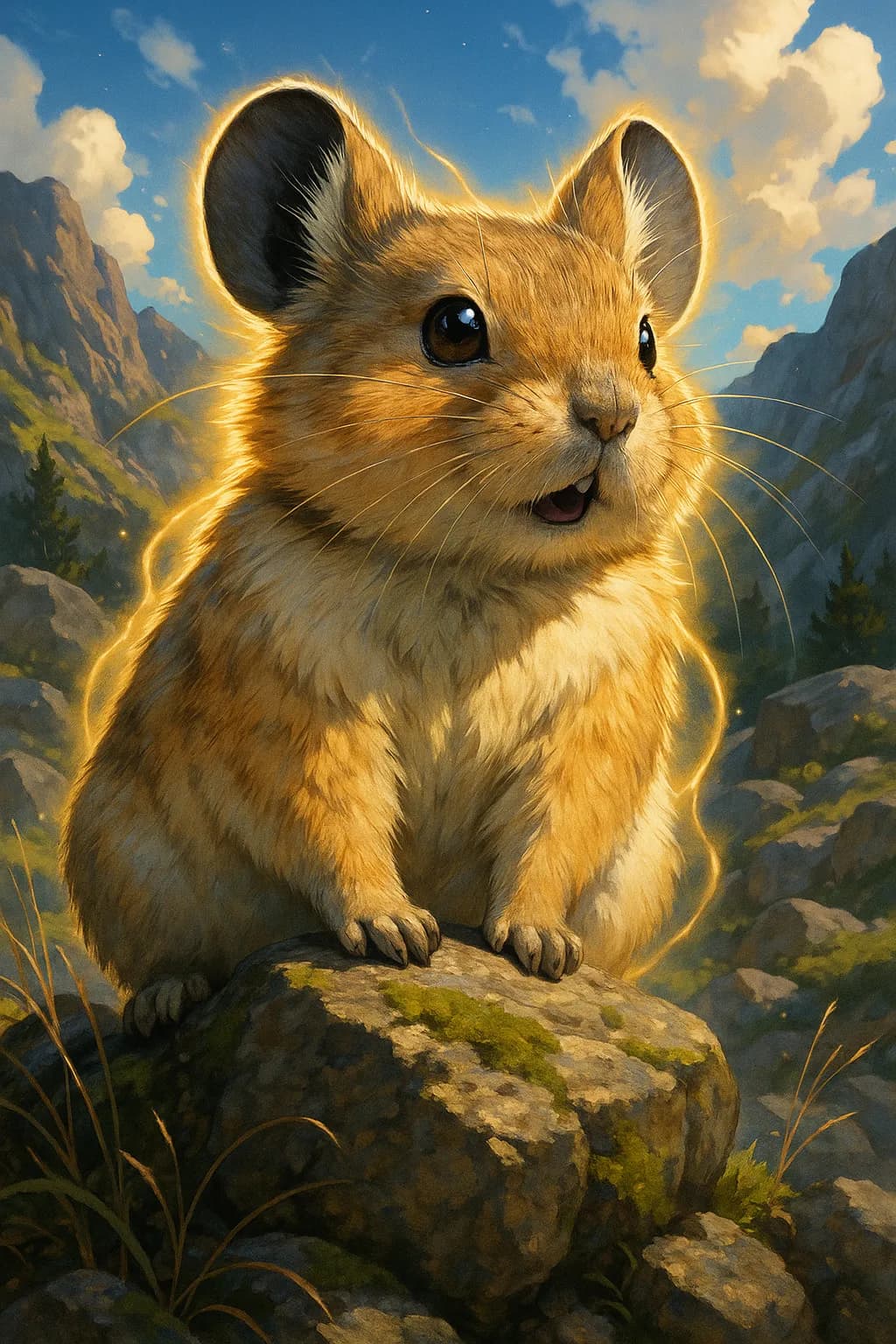 Pika card art